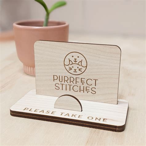 business card holder laser cutting.